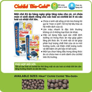 Cichlid Bio Gold - Thức ăn cá Koi Hikari