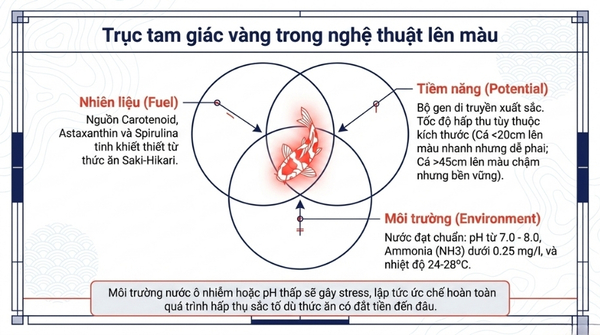 Những sai lầm phổ biến khiến sắc tố cá không đạt chuẩn