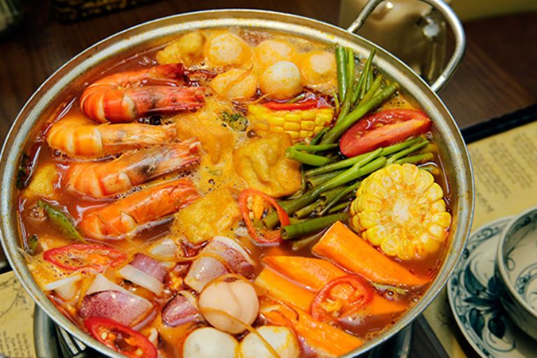 Lẩu cá mút đá Lẩu cá mút đá