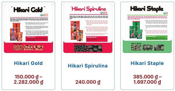 Thức ăn cho cá Koi Hikari