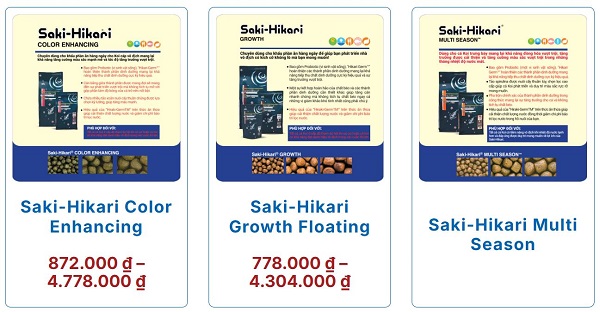 Top 7 giống cá koi hiếm có thể bạn chưa từng nghe tên 22 Hikari - Thức ăn cho cá koi chất lượng