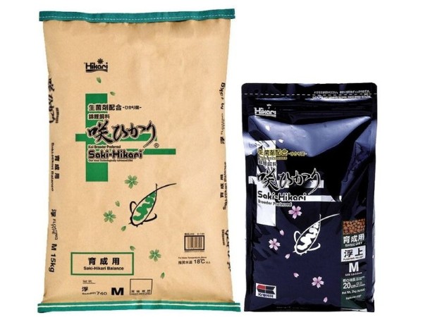 Thức ăn cá Koi Hikari giúp cá Yamabuki giữ được màu vàng kim đậm, đều và bóng