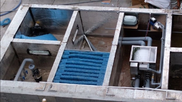 Lắp đặt hệ thống lọc cho hồ