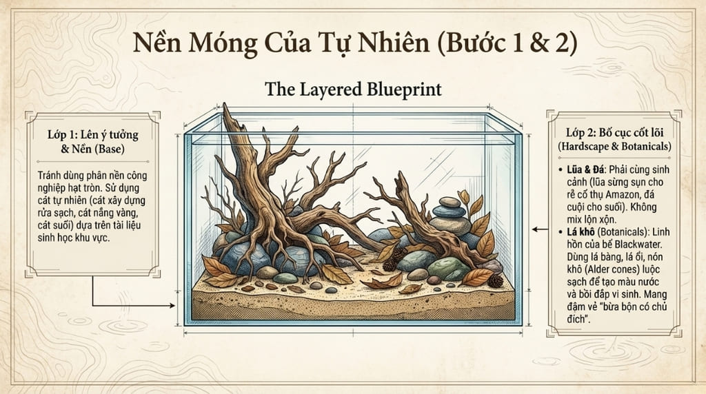 Lên ý tưởng và chọn khu vực địa lý mô phỏng