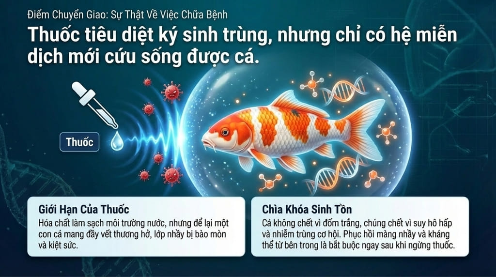 Cá bị nấm trắng: Nguyên nhân & Cách điều trị hiệu quả nhất