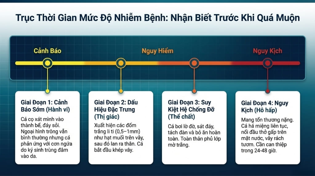 Cá bị nấm trắng: Nguyên nhân & Cách điều trị hiệu quả nhất