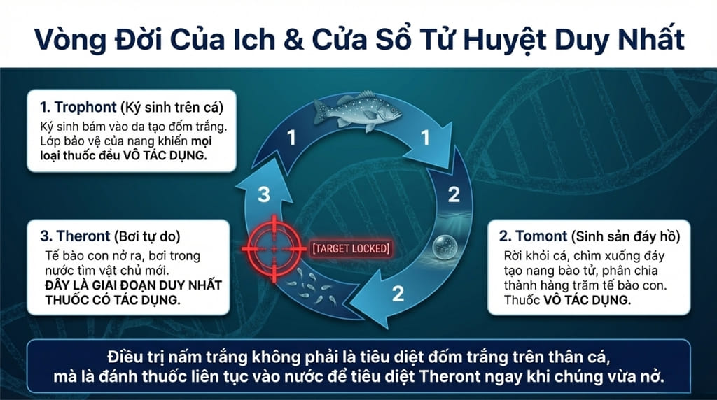 Cá bị nấm trắng: Nguyên nhân & Cách điều trị hiệu quả nhất