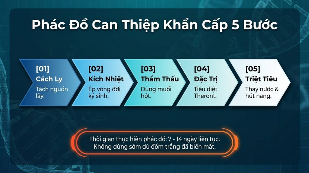 Cá bị nấm trắng: Nguyên nhân & Cách điều trị hiệu quả nhất