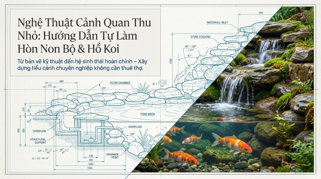 Tổng quan Cách làm hòn non bộ đẹp, đơn giản cho người mới bắt đầu Tổng quan Cách làm hòn non bộ đẹp, đơn giản cho người mới bắt đầu