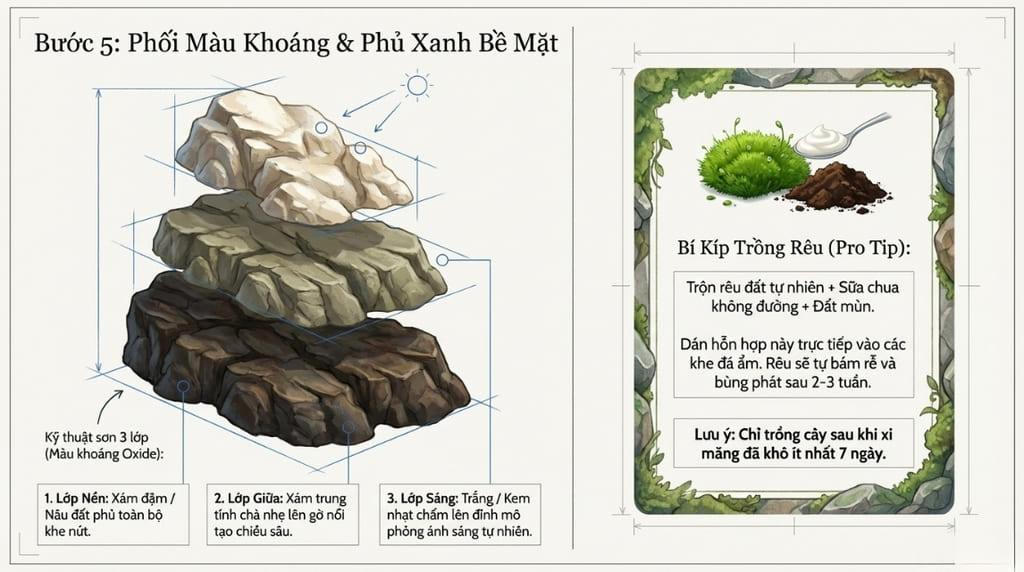 Lắp đặt hệ thống thác nước và thiết bị lọc Lắp đặt hệ thống thác nước và thiết bị lọc