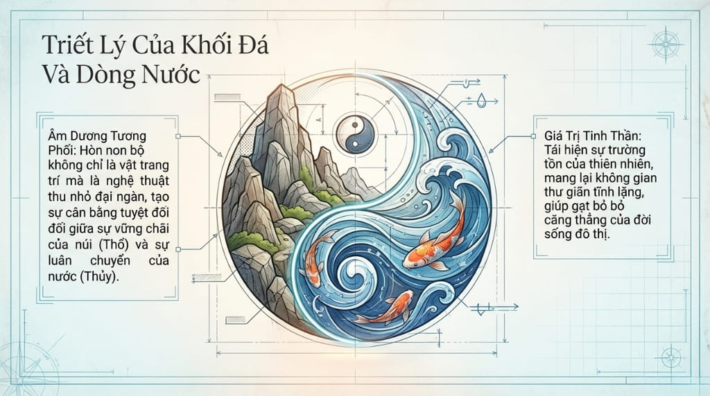 Hòn non bộ là gì và ý nghĩa phong thủy trong không gian sống Hòn non bộ là gì và ý nghĩa phong thủy trong không gian sống