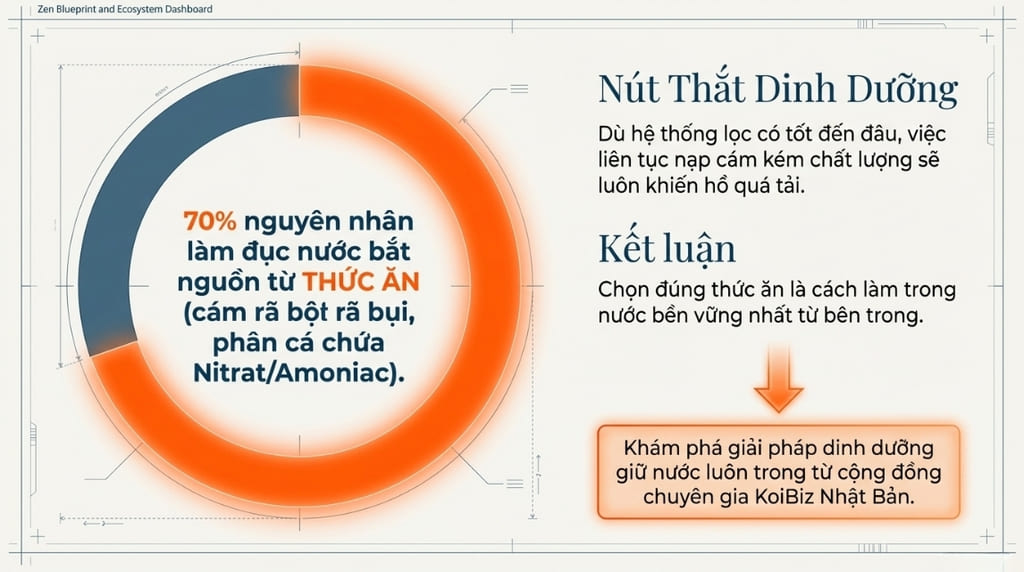Giải pháp từ chuyên gia Nhật Bản - Thức ăn Hikari giúp giữ nước luôn trong