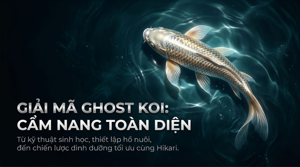 Ghost Koi là gì? Đặc điểm và cách nuôi cá Koi Ma từ A-Z
