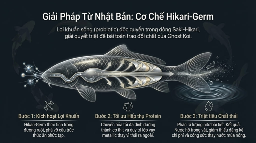 Vai trò của lợi khuẩn Hikari-Germ trong tiêu hóa