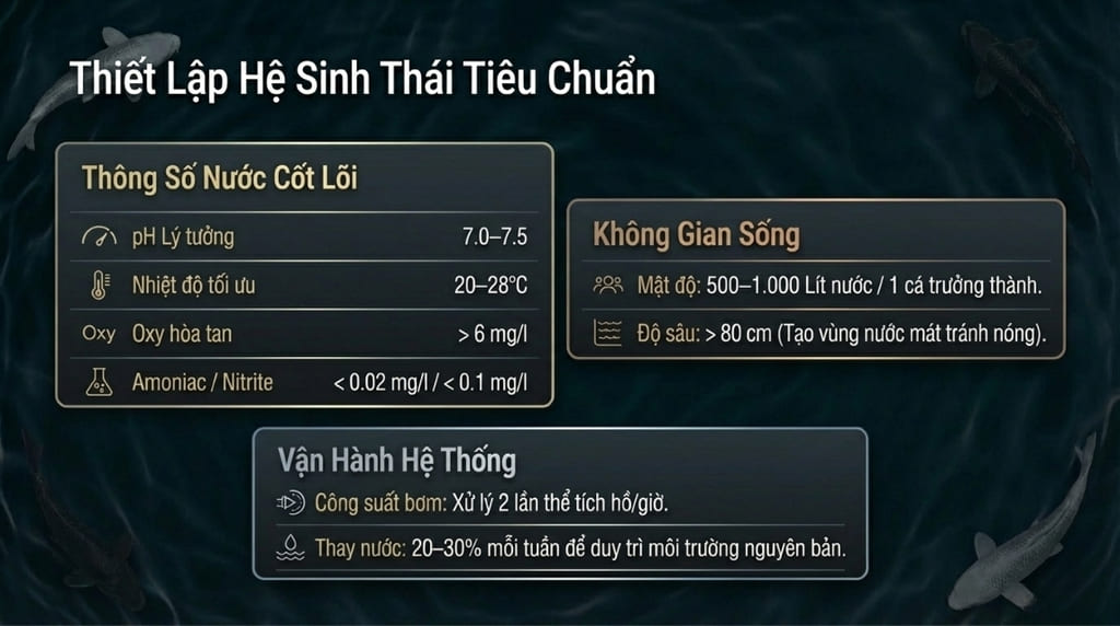 Kỹ thuật nuôi và chăm sóc Ghost Koi khỏe mạnh