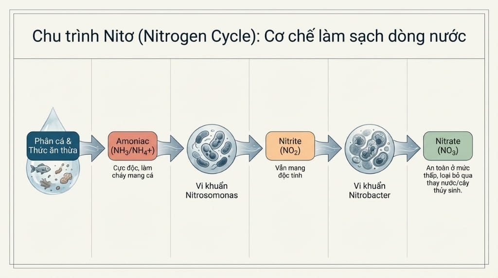 Vai trò cốt lõi trong chu trình Nitơ Vai trò cốt lõi trong chu trình Nitơ